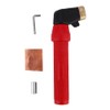 Zwinner Portaelectrodos de soldadura 400A, cobre puro, rojo