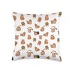 Funny Capybara Pumpkin Autumn Fall Vibes Capybara Pet Rodent Throw