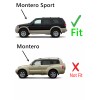 NAGD Fits 1997-2007 Mitsubishi Montero Sport Driver Left Side Quarter