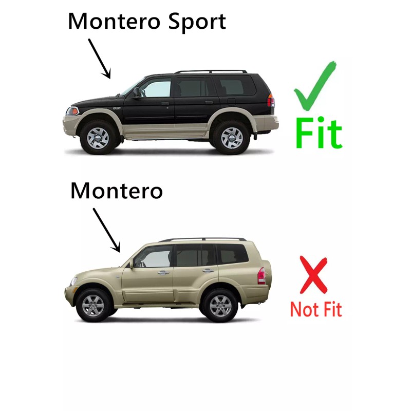 NAGD Fits 1997-2007 Mitsubishi Montero Sport Driver Left Side Quarter
