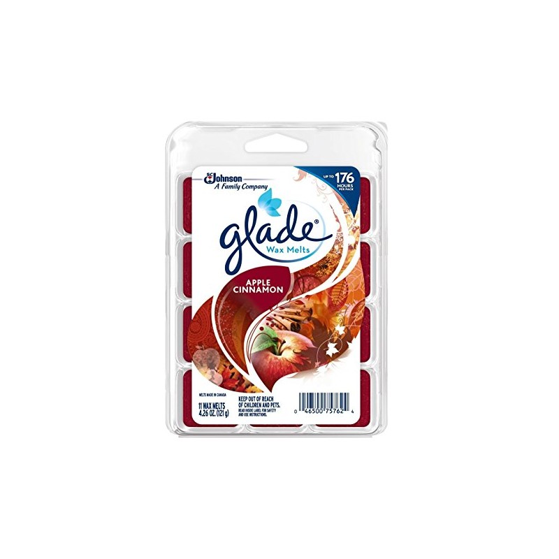 Glade Wax Melts Air Freshener, Scented Candles with Essential Oils