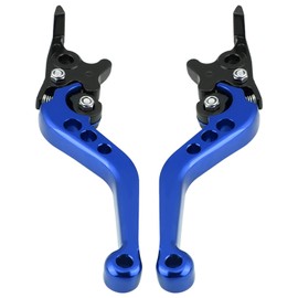 1 Par De Palancas De Embrague De Freno De Motocicleta Universales, Manijas De Palanca De Freno De Tambor De Embrague De Motocicleta De Aluminio CNC De 22 Mm 7/8 "para 150cc Motocicleta(Azul)