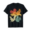 Retro Forest Animal Lover Gift Idea Squirrel T-Shirt