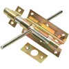 KOTARBAU® Door Bolt Bolt 100 mm Double-Sided Gate Bolt Lock