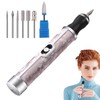 SILULCM Nail Grinder for Human - Electric Nail Drill -
