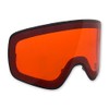 Black Crevice Unisex Replacement Lens, Unisex, Ersatzscheibe, Orange, One Size