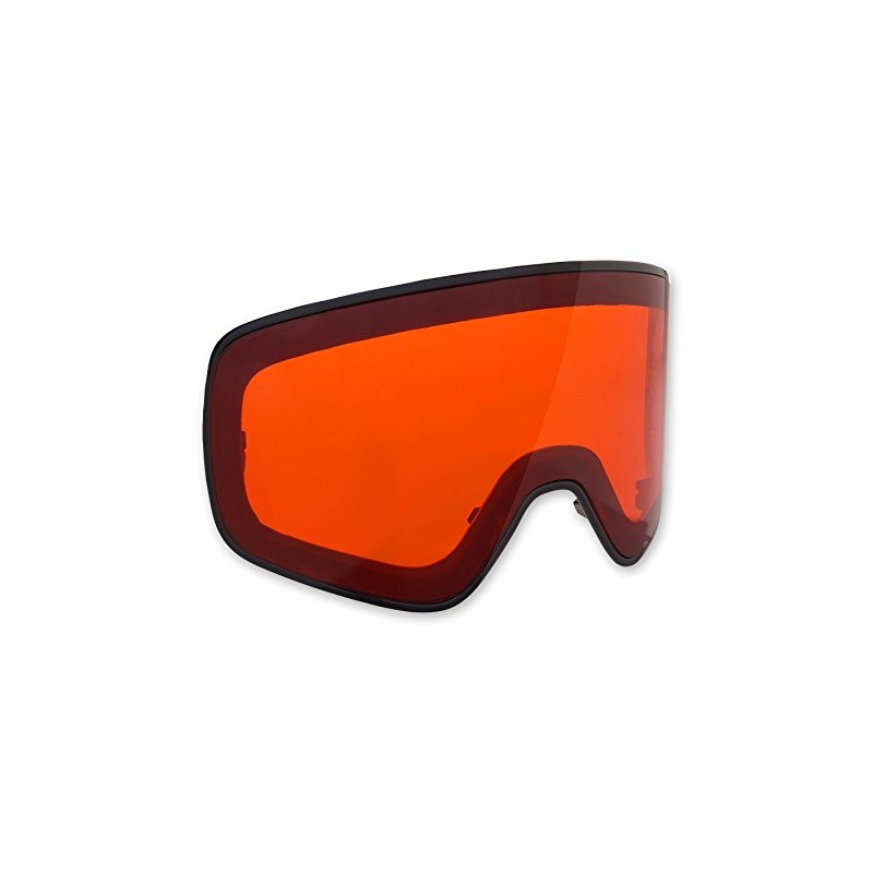 Black Crevice Unisex Replacement Lens, Unisex, Ersatzscheibe, Orange, One Size