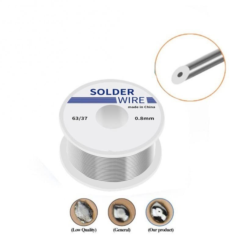 0.8mm 100g 63/37 Tin Solder Wire Rosin Core Soldering Kit