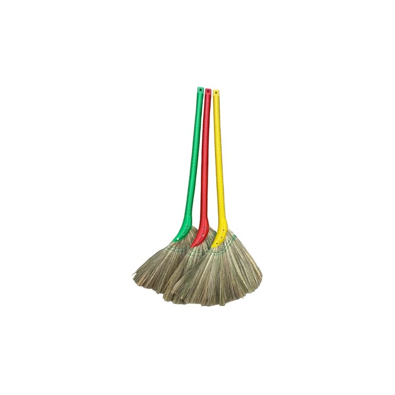 2 Pieces Vietnamese Soft Fan (Straw) Broom, 40 Inch