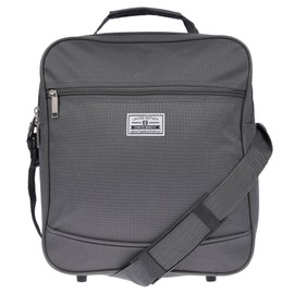 Christian Wippermann Large Men's Work Bag Shoulder Bag Flight Attendant Messenger Bag, gray