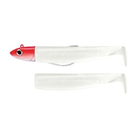 FIIISH Black Minnow 120 - Combo Offshore 25g - Color : White/Red Head