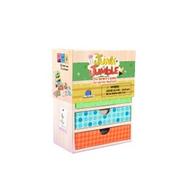 Junk Jumble Fun Memory Kids Board Game – Kids and Family Friendly Educational Game by Blue Orange Games - 2 to 5 Players for Ages 6+