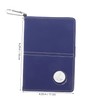 Kisangel Golf Scorecard Holder Cover Pu Leather Scorebook Scorecards and