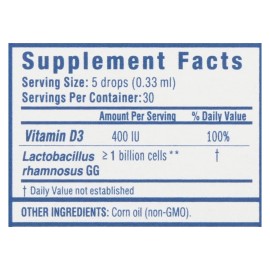 UD_Mommy's Bliss Probiotic Drops with Vitamin D 1 Each .34 Fz