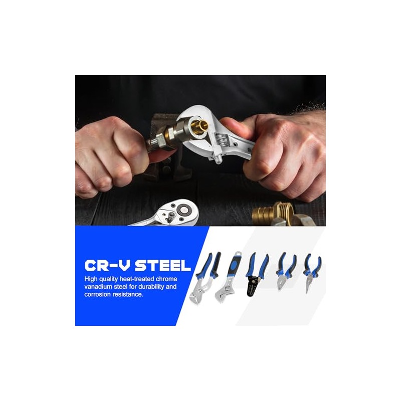 Prostormer 259-Piece General Household and Mechanic's Tool Set | Complete