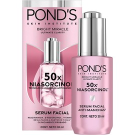 POND'S Sérum Facial 50x Bright Miracle con Niasorcinol Anti-manchas, 30gr
