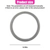 UHANBUT Elastic Stretch Steering Wheel Cover, Anti-Slip 15 inch Microfiber