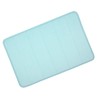 Microfibre Memory Foam Bathroom Bath Mat With Non Slip Back