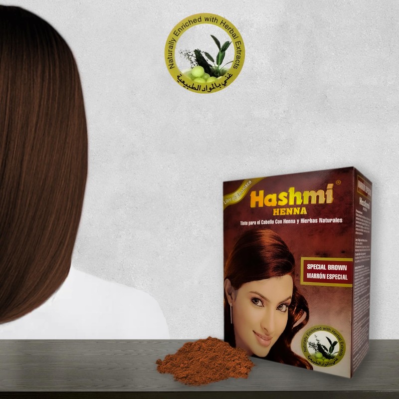 5 HENNA TINTE PARA CABELLO (CAFE ESPECIAL) HASHMI | LO