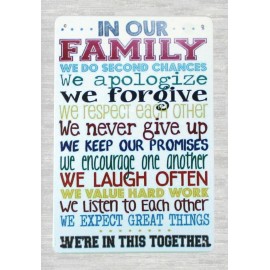 Family Positive Affirmations Motivational Words prints and artwork