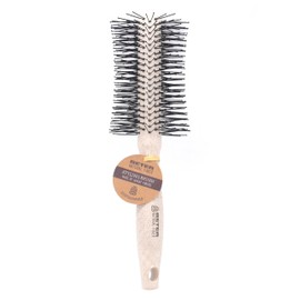 Beter Natural Fiber Wheat Fiber Round Hair Brush, Shaping & Straightening Brush, No Frizle, Soft and No Pulling, for All Hair Types