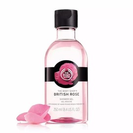 The Body Shop Bristish Rose Shower Gel 250ml Discontinued