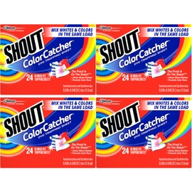 Shout Color Catcher 24Count, 4 Pack