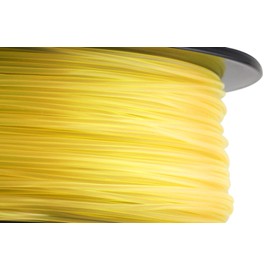 HATCHBOX ABS 3D Printer Filament, Dimensional Accuracy +/- 0.03 mm, 1 kg Spool, 1.75 mm, Transparent Yellow