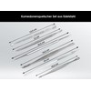 6-Piece Stainless Steel Comedone Squeezer Set Blackhead Remover