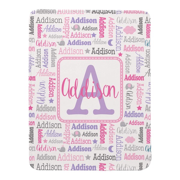 Let's Make Memories Personalized Baby Blanket - Quilt with Monogram