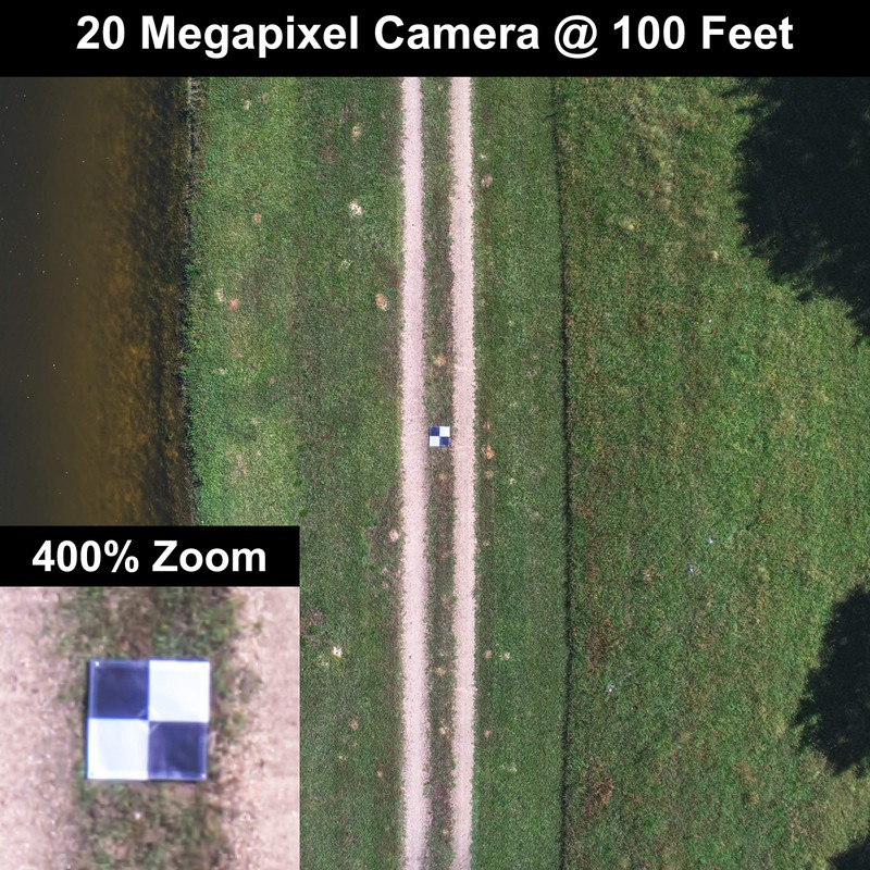Sky High Bull's-Eye UAV Ground Control Points (GCPs)/Aerial Targets for