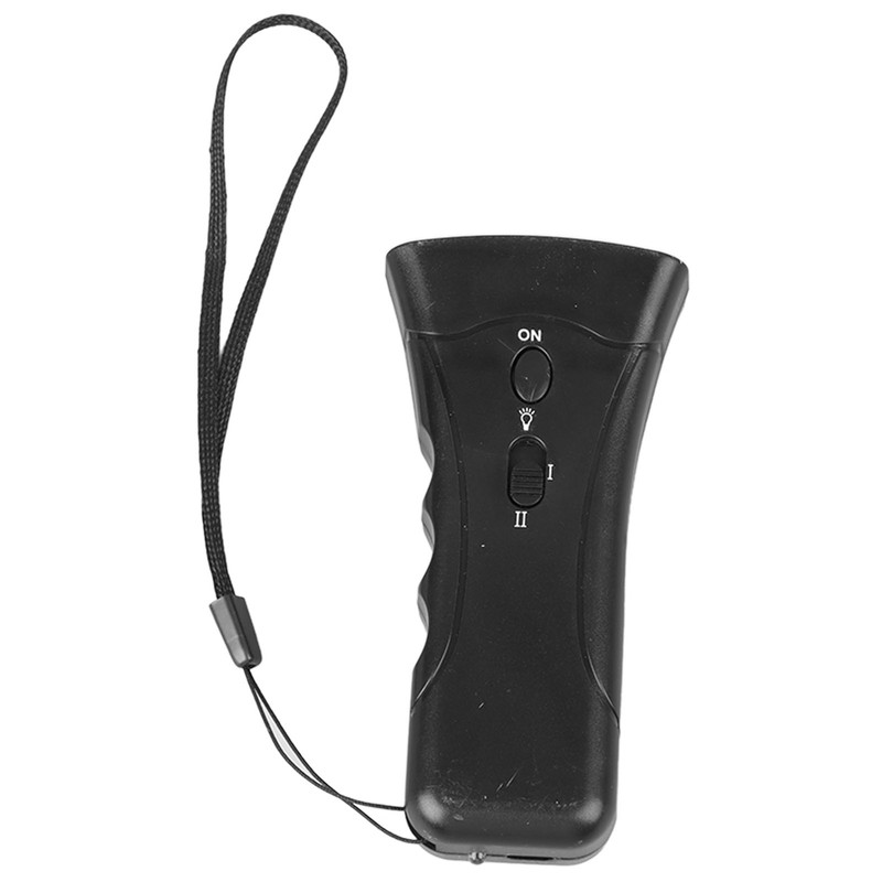 Dog Repeller Dual Sensor Ultrasound LED Light Laser Dog Deterrent