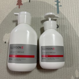 Illyyoon Illiyoon Body Lotion Highly Moisturizing Large Capacity Ultra Repair Lotion 528ml+350ml / 일리윤 바디로션 고보습 대용량 울트라 리페어 로션 528ml+350ml