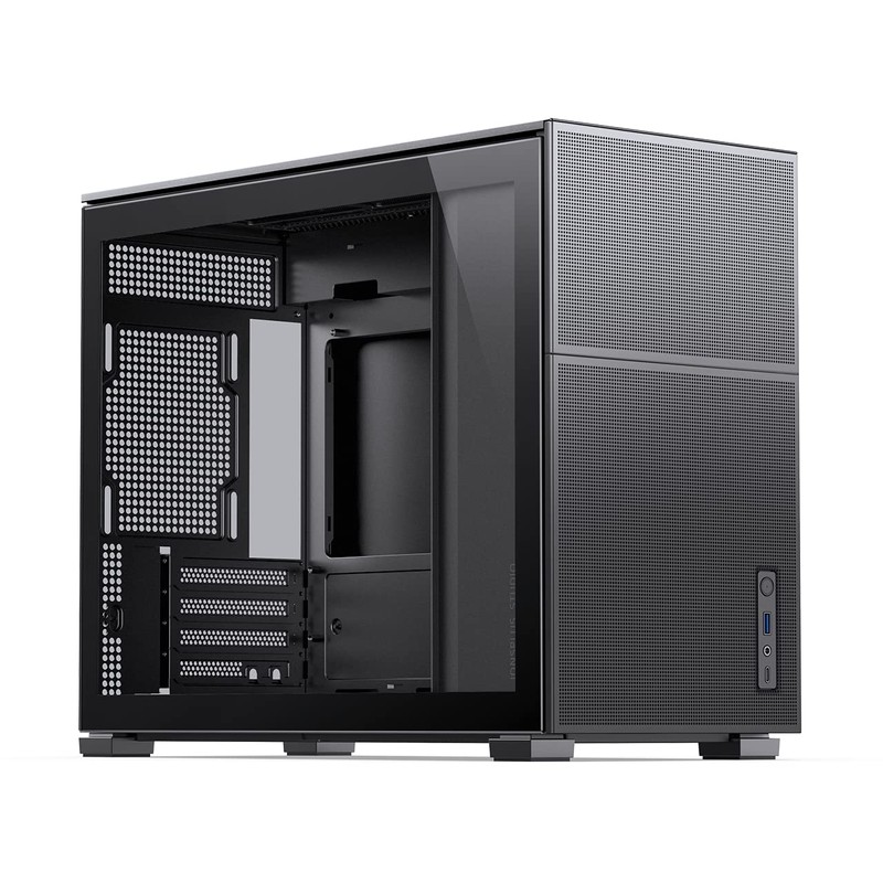 JONSBO D31 MESH Black Micro ATX Computer Case, MATX/ITX Mainboard/Support