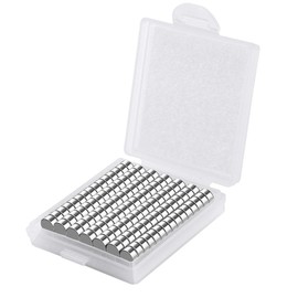 Wukong 108Pac Extra Strong Magnets Pack 8mm X 3mm, Grade N45 Magnetic Circular Disk for Fridge, Pin Board, White Board or Picture magnet-108 Pack