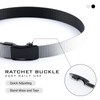 GENEMEN Mens Ratchet Belt Reversible Nylon Belt for Men Causal
