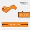 Deuser Band Plus Orange Strong - Resistance Band/Physio Band, Vegan,