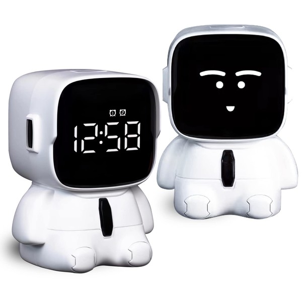 ITMIAYA Alarm Clock, Loud Volume, 8 Levels of Volume, Table