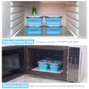Annaklin Collapsible Food Storage Containers with Lids & Vent, 11.8