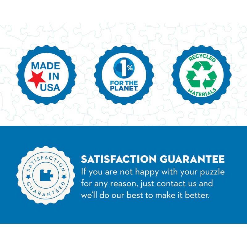 New York Puzzle Company - Janet Hill Mountain Moguls -