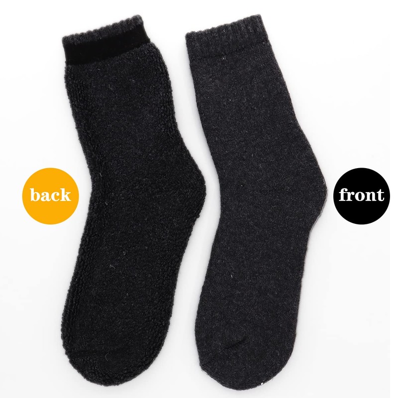 YQHMT Mens Super Thick Wool Warm Socks Gifts Soft Comfort