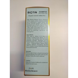 Hair Renew J&G Renew Biotin Shampoo & Conditioner 2in1. For Hair Loss And Hair Growth