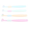 4pcs Three Sided Toothbrush Soft Bristles Three Head Teeth Cleaner