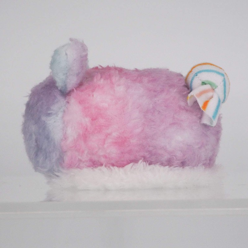 SAN-EI Yumemiushi Cotton Candy Sea Slug Plush Toy, Height 2.0