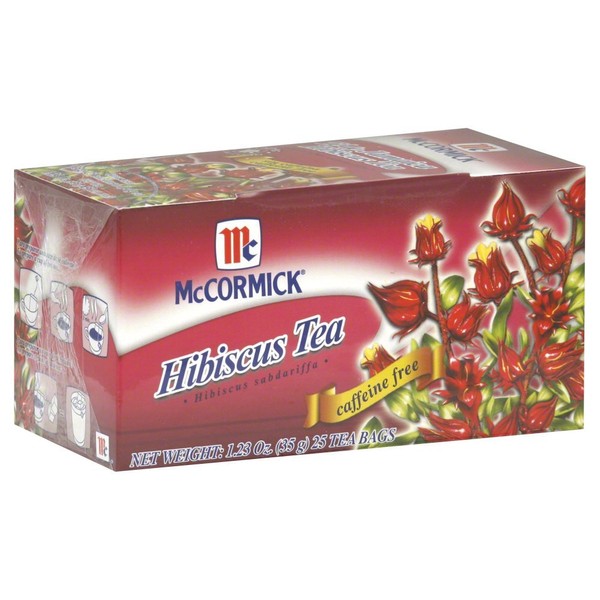 Mc Cormick Tea Mex Hibiscus, 25 ct