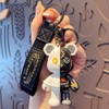 Cirsaeur 2-piece Set Panda Toy Key Chain Cute Boy Girl
