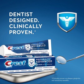 Clean Crest Pro-Health Advanced Whitening + Intensive Clean Toothpaste, 5.8 oz., 5 pk.