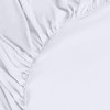 Utopia Bedding Fitted Sheet Double, White - Deep Pocket 14