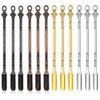 Lgqsunfa Small Shovel Spoon ，Mini Spoons，Mini Measuring Spoon，12 PCS Metal