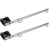 Amarine Made 2-Pack Stainless Steel Rail Mount Boat Pulpit Staff